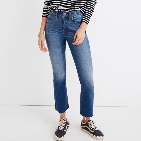 Madewell Denim - Madewell Cali Demi-Boot Jeans in Kemper Wash: Back-Seam Edition